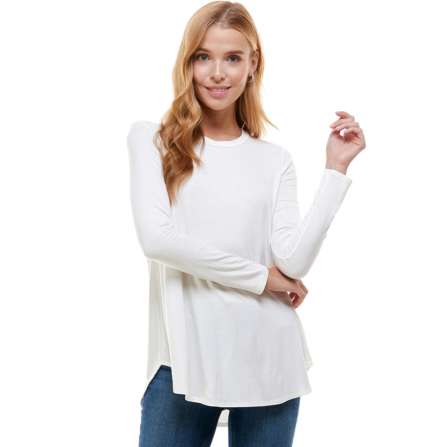 The Longline Long Sleeve Tee (S - L) Azules – Proper Apparel Boutique
